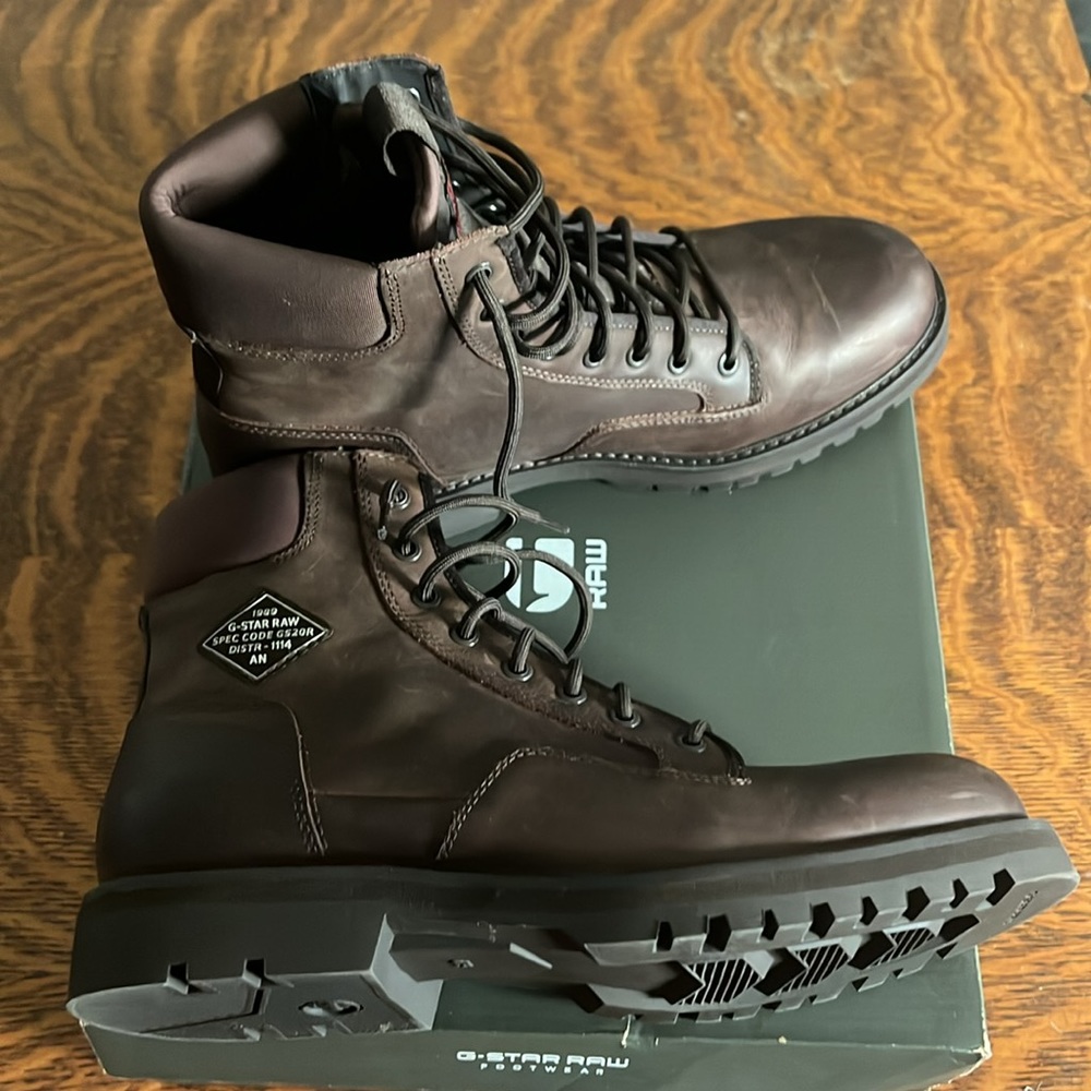 G-Star Powell boots brown size 10